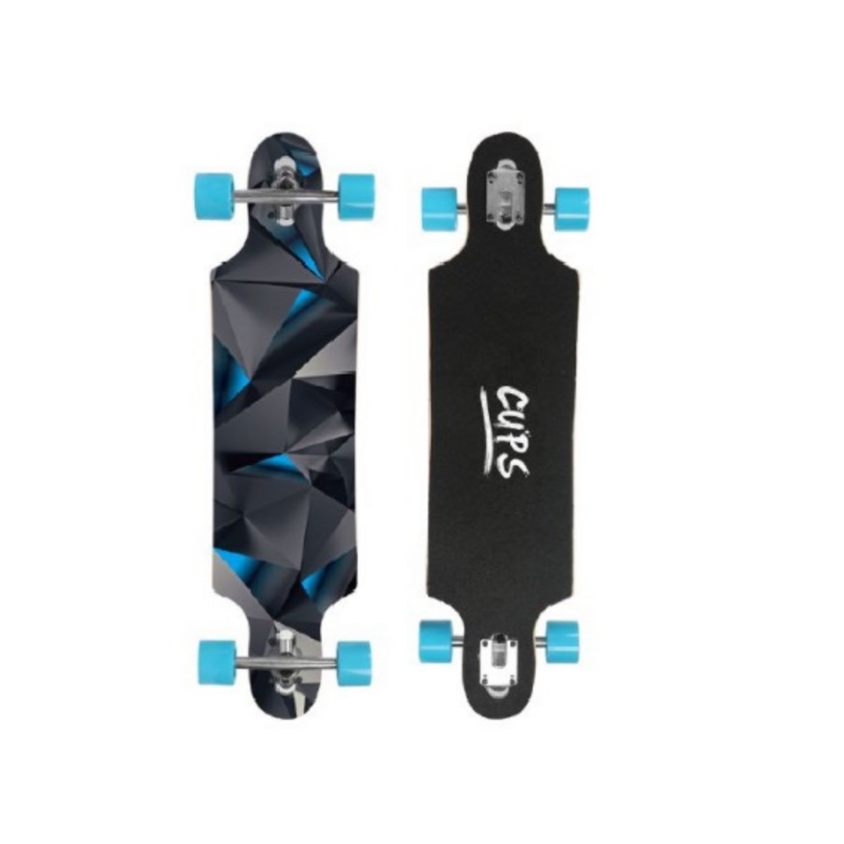 CUP'S Longboard 1 mètre bleu
