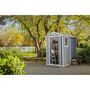 Voir la diapositive 2 : KETER Abri de jardin résine - 1,96m² - PREMIUM 46S