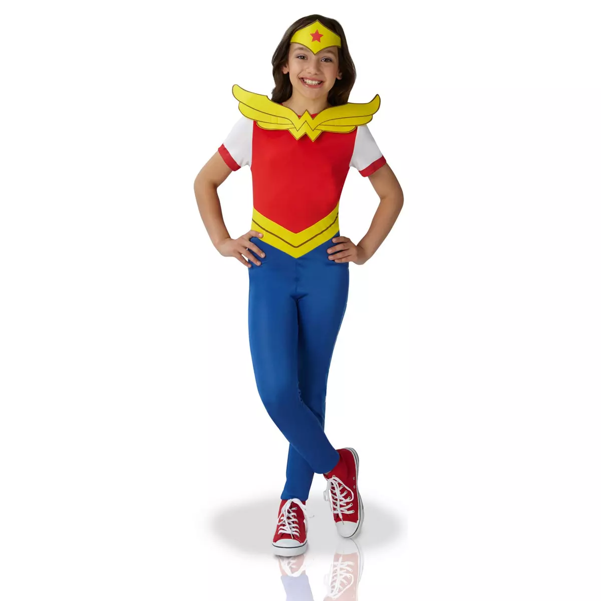 Rubie's Déguisement Classique Wonder Woman - DC Super Héros Girls - 3/4 ans (96 à 104 cm)