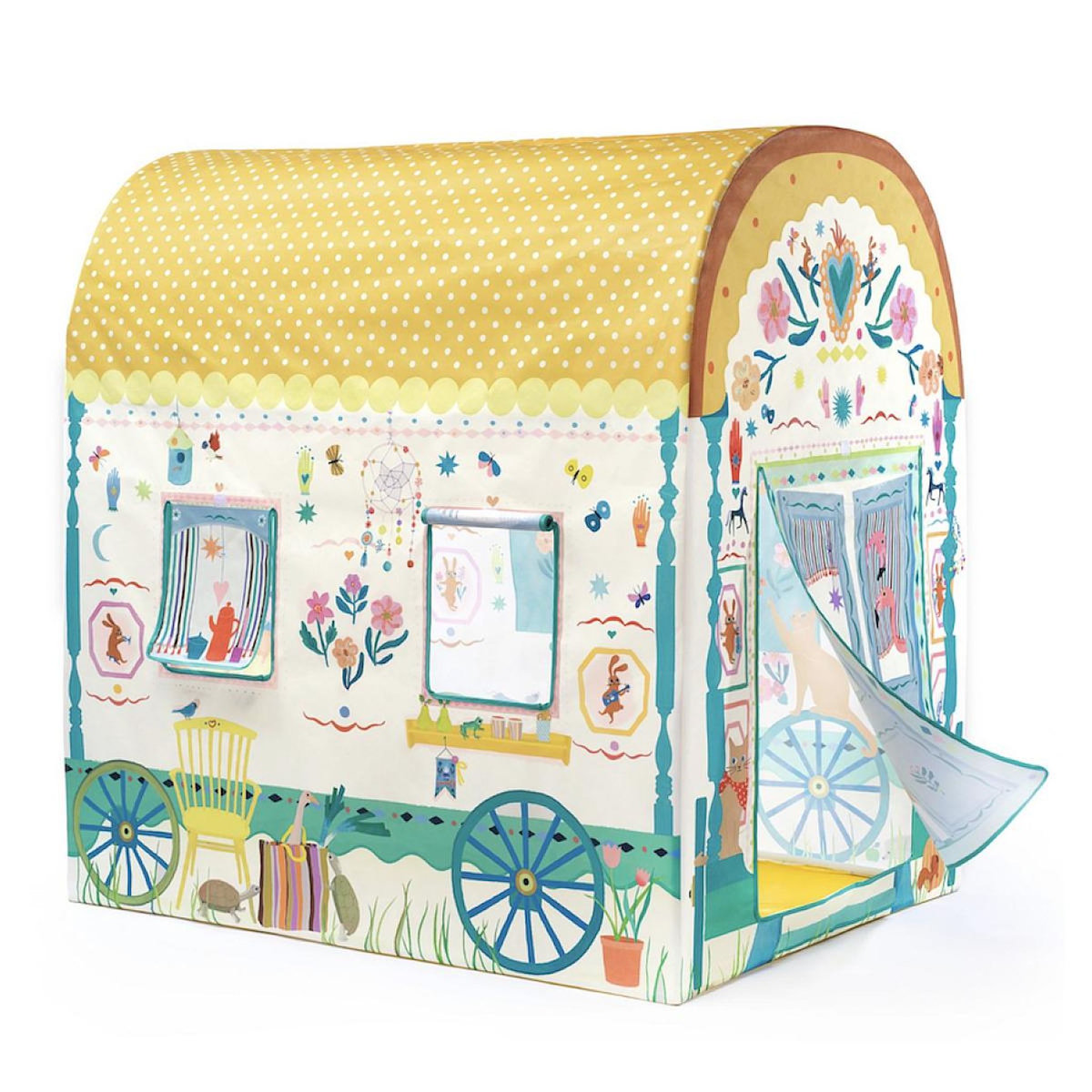 Djeco Grande maisonnette roulotte