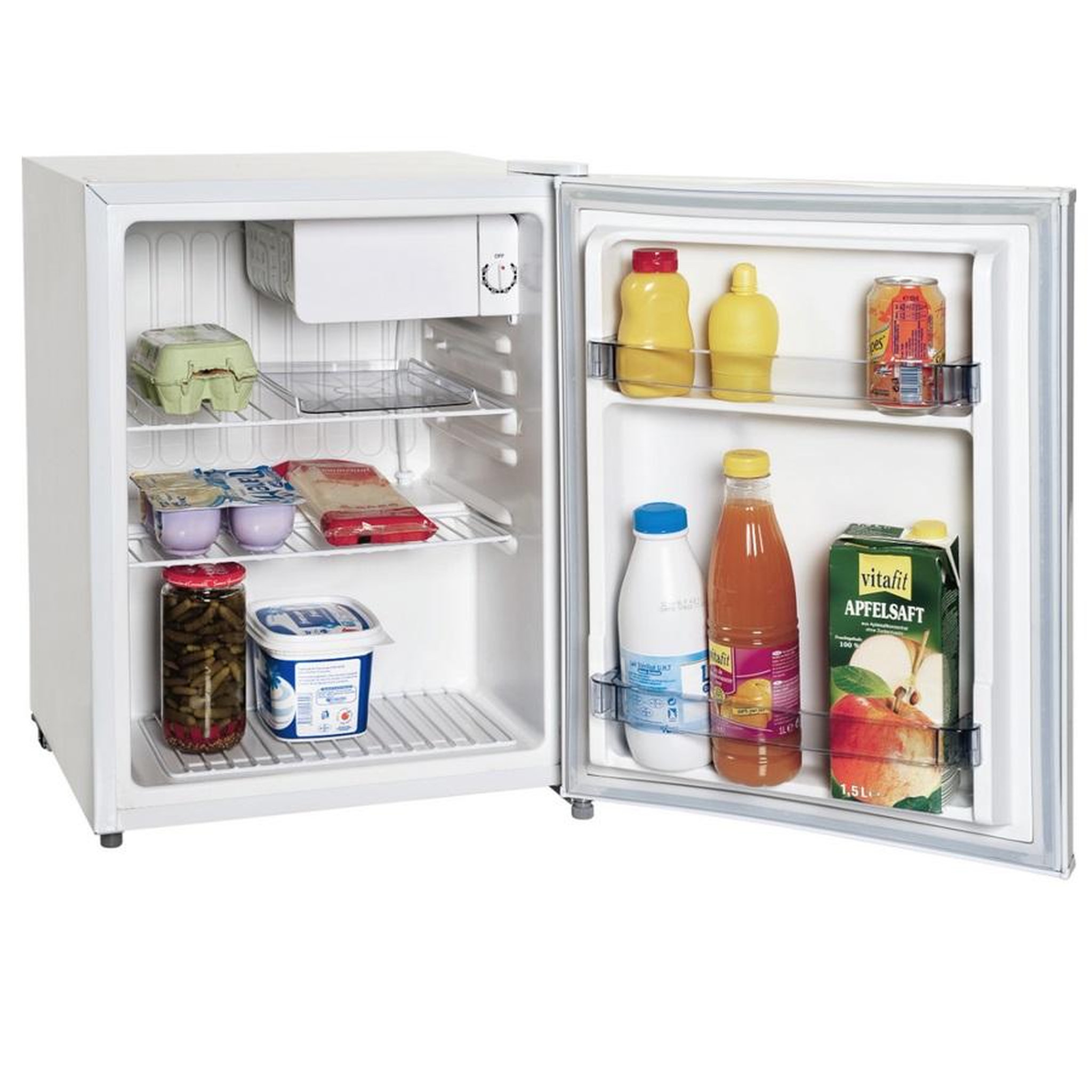 Voir la diapositive 3 : Frigelux Réfrigérateur table top 47cm 58l blanc - cube72a++
