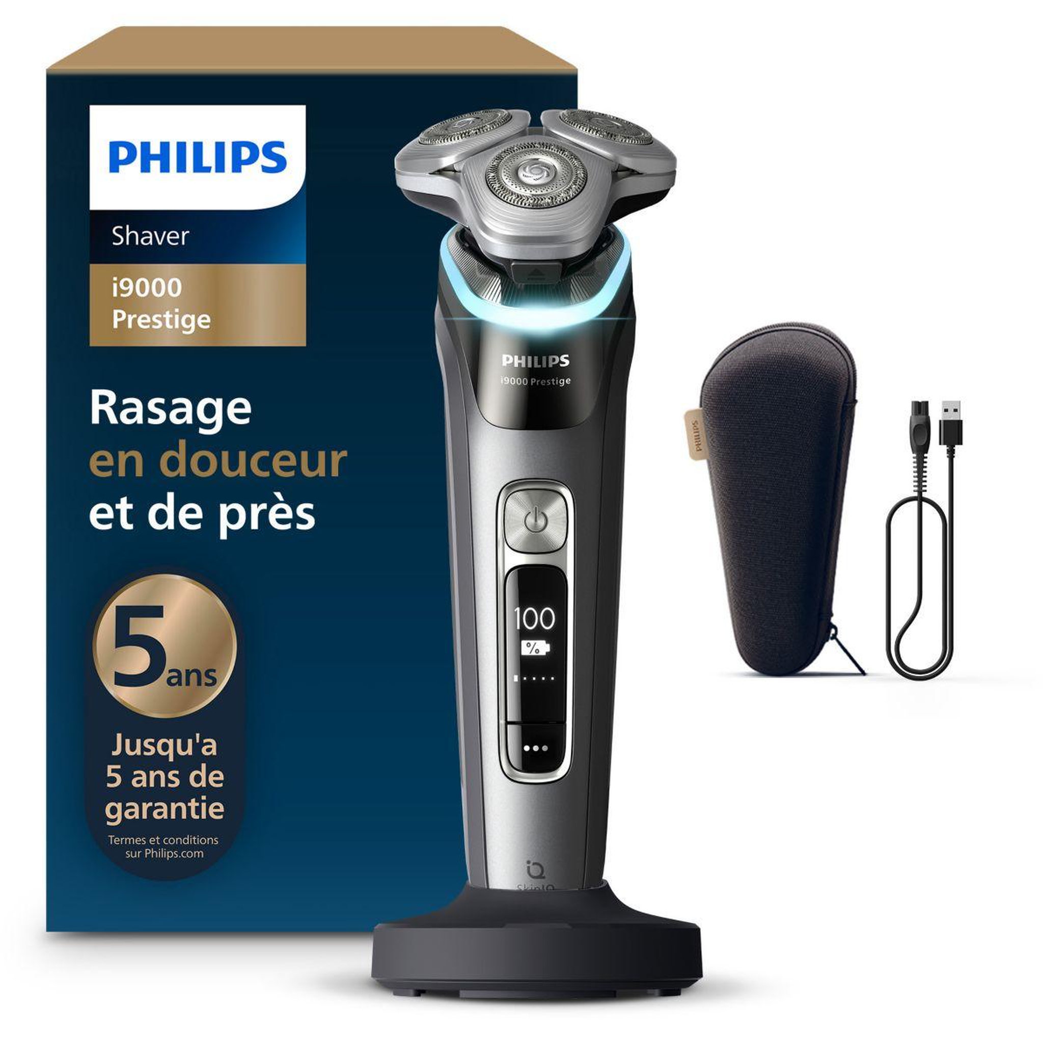Voir la diapositive 1 : Philips Rasoir électrique Prestige XP9202/10