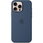 APPLE Coque iPhone 16 Pro Max Denim MagSafe silic