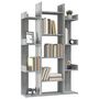 Voir la diapositive 4 : VIDAXL Bibliotheque Sonoma gris 86x25,5x140 cm Bois d'ingenierie