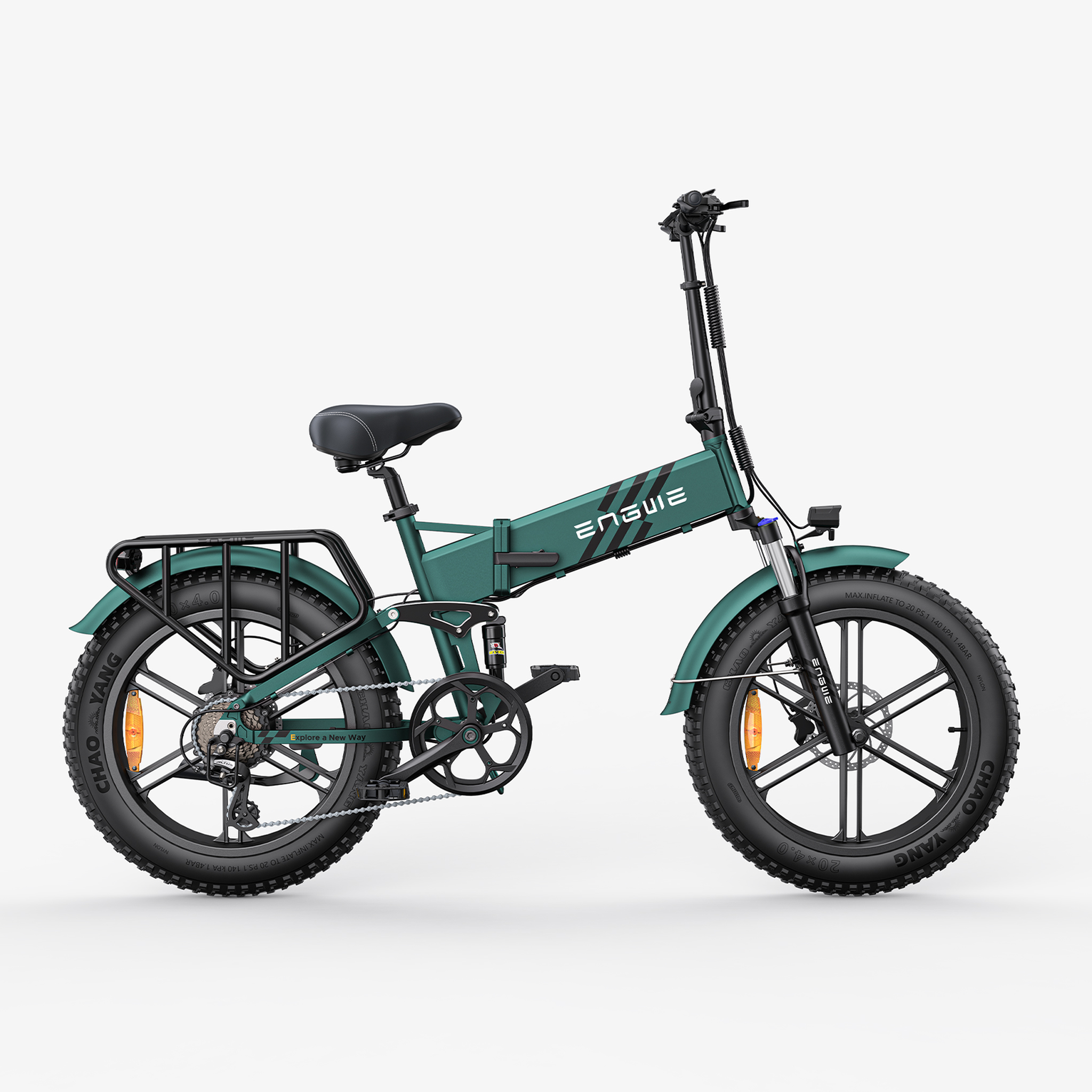 Voir la diapositive 1 : ENGWE Vélo électrique pliant ENGWE ENGINE PRO 2.0 à gros pneus, capteur de couple