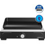 Voir la diapositive 1 : CAMPINGAZ Plancha électrique 1 XD noir inox à poser, 45x30 cm + housse