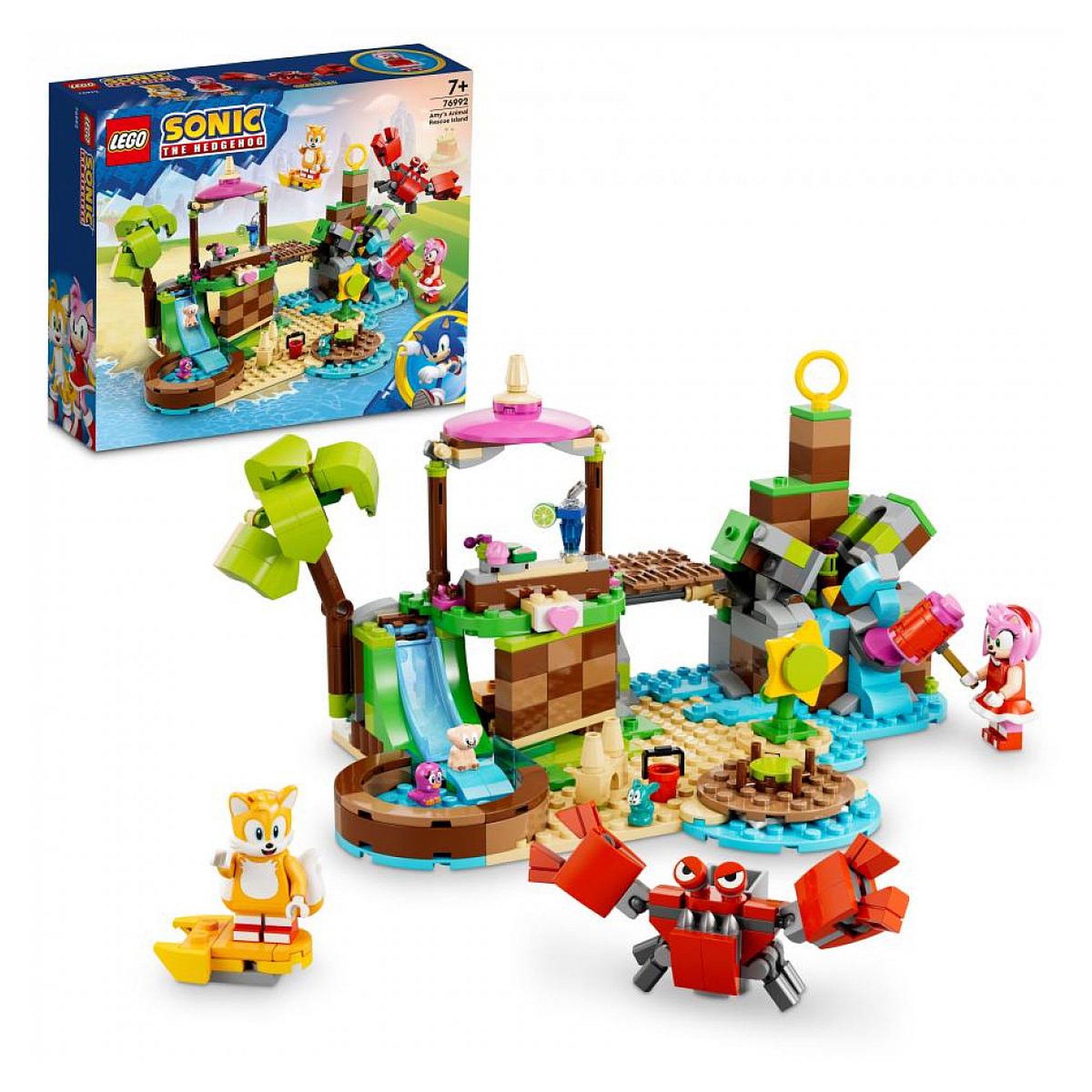 Voir la diapositive 3 : LEGO 76992 L ile de sauvetage des animaux d Amy ®