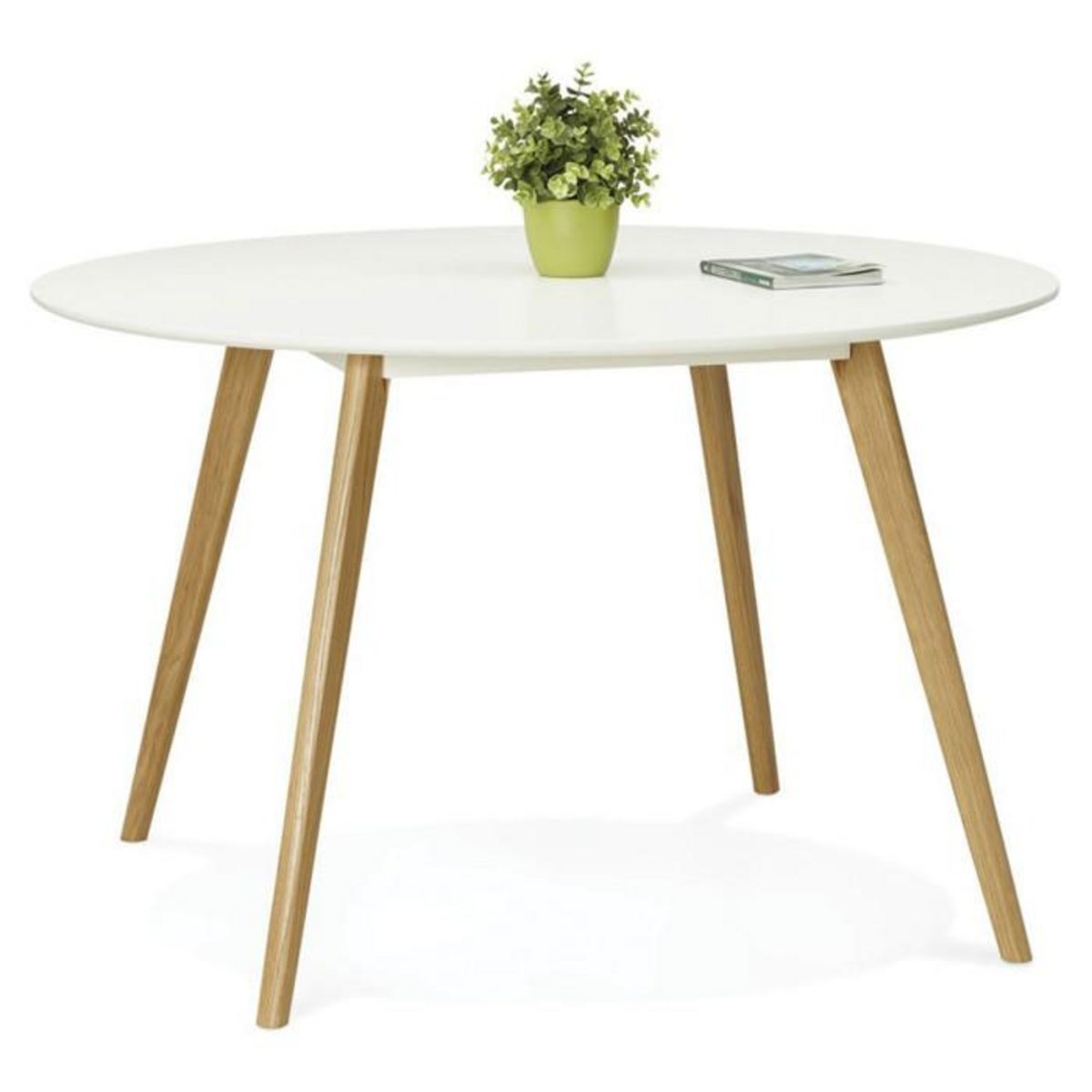 Paris Prix Table de Repas  Hanko  120cm Blanc