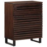 VIDAXL Buffet marron 60x34x75 cm bois massif de manguier