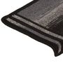 Voir la diapositive 5 : VIDAXL Tapis d'escalier autocollants 15 pcs 65x21x4 cm Noir et gris