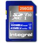 Voir la diapositive 1 : Integral CARTE MEMOIRE MICRO SD INTEGRAL INSDX256G-100V30