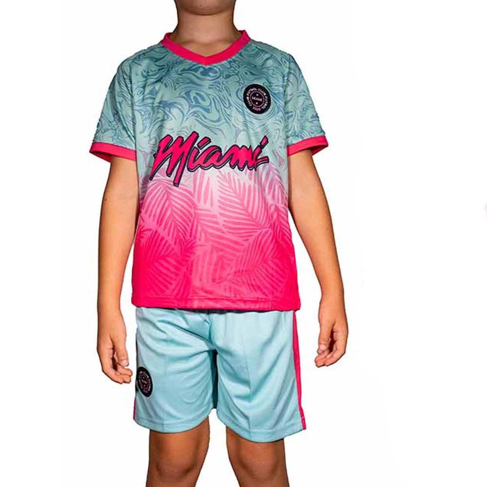Voir la diapositive 1 : SPORTZONE Ensemble Turquoise/Rose Enfant Sport Zone Miami