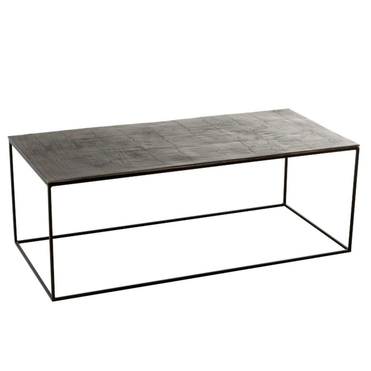 Paris Prix Table Basse Rectangulaire  Oxidize  110cm Noir