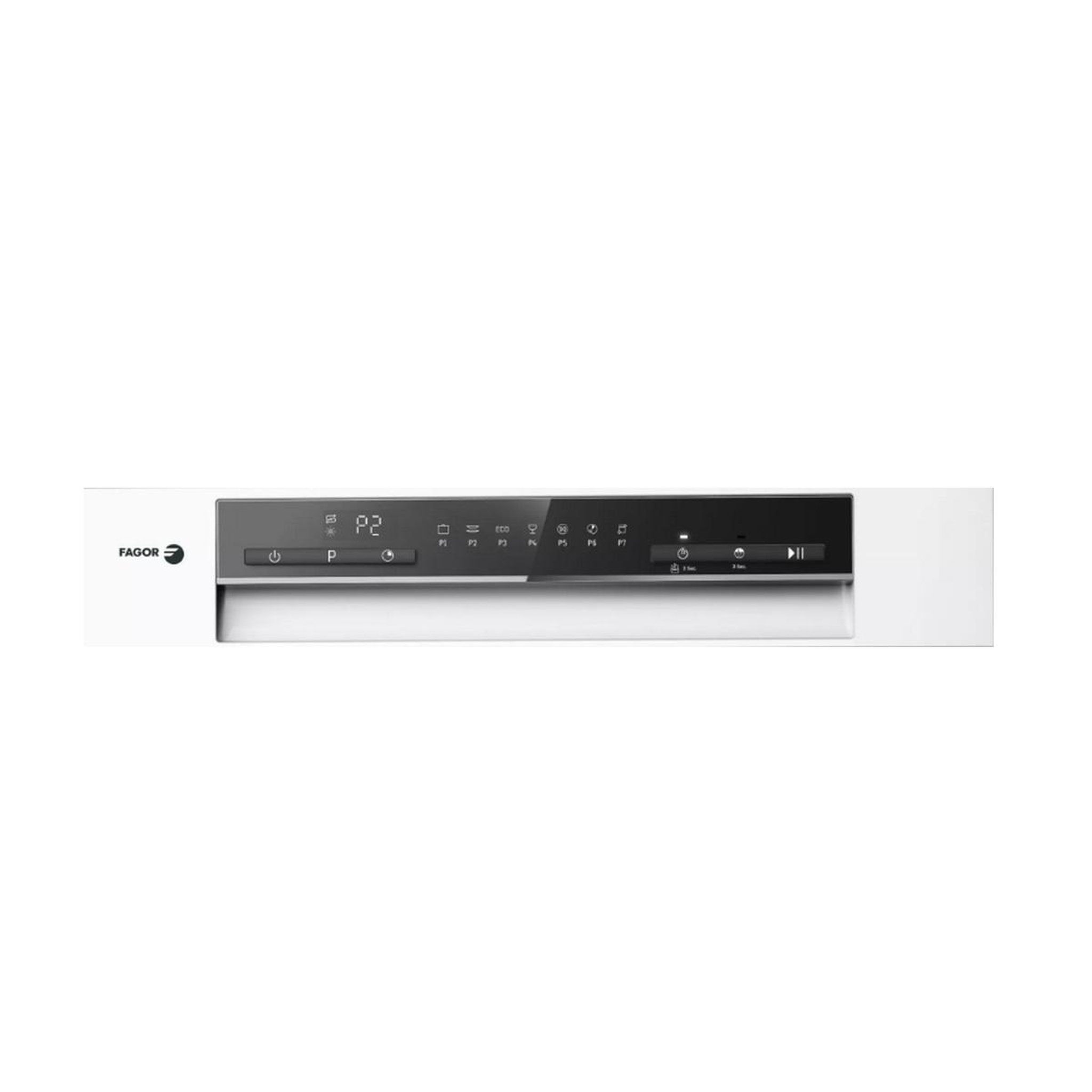 Voir la diapositive 6 : Fagor Lave-vaisselle compact 55cm 6 couverts 47db blanc - flv0647dw