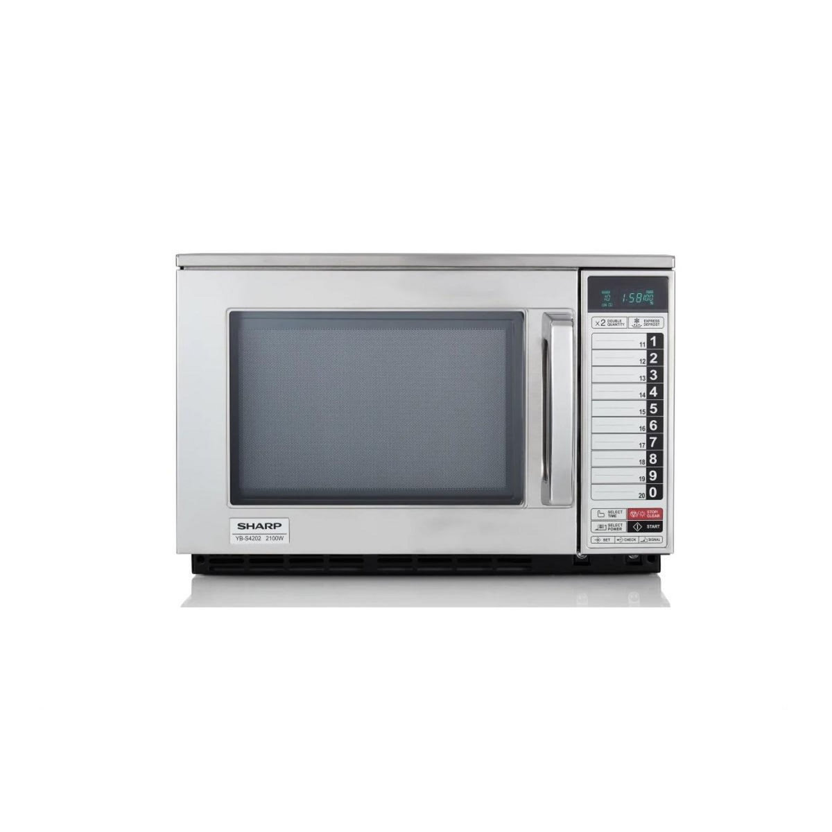 Sharp Micro-ondes solo 20l 2100w gris - S4202AE