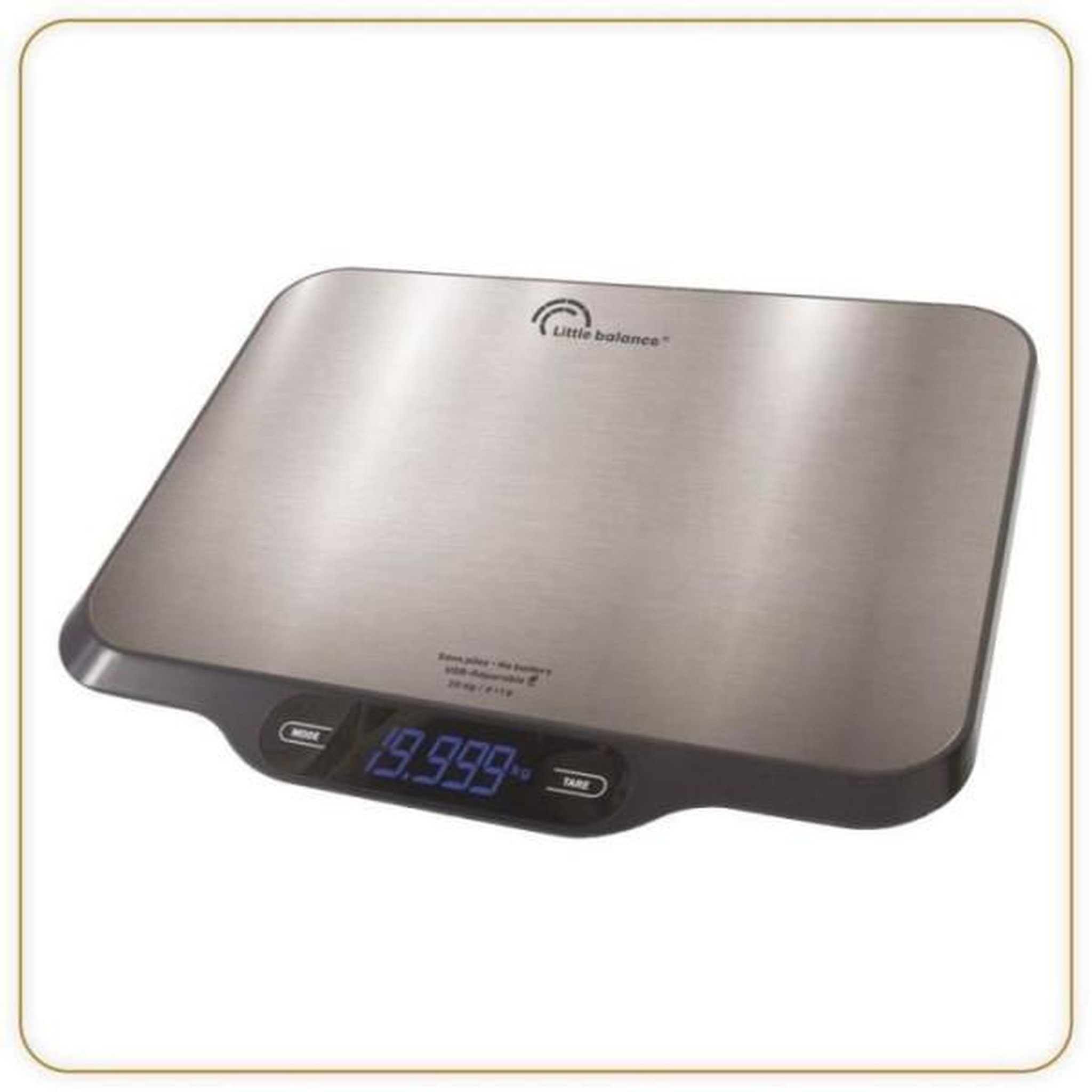 Voir la diapositive 3 : LITTLE BALANCE Balance de Cuisine Electronique de Precision Balance professionnelle - Parfait 20 - USB - Réparable