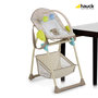 Voir la diapositive 1 : HAUCK Chaise Haute bébé 2 en 1 Sit'n Relax Multi Dots sand