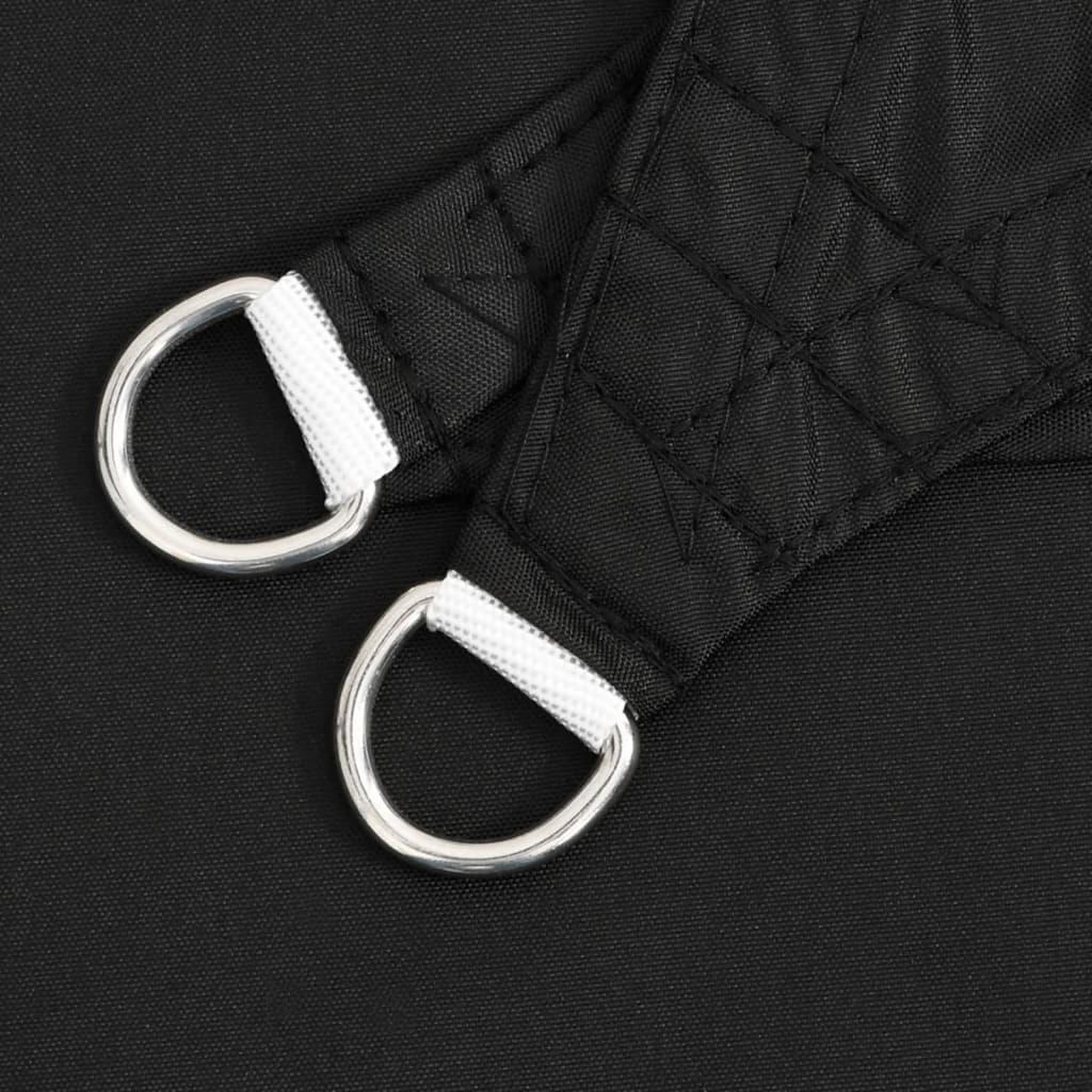 Voir la diapositive 5 : VIDAXL Voile de parasol tissu oxford triangulaire 3,6x3,6x3,6 m noir