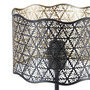 Voir la diapositive 3 : OSTARIA Lampe en métal noire et dorée