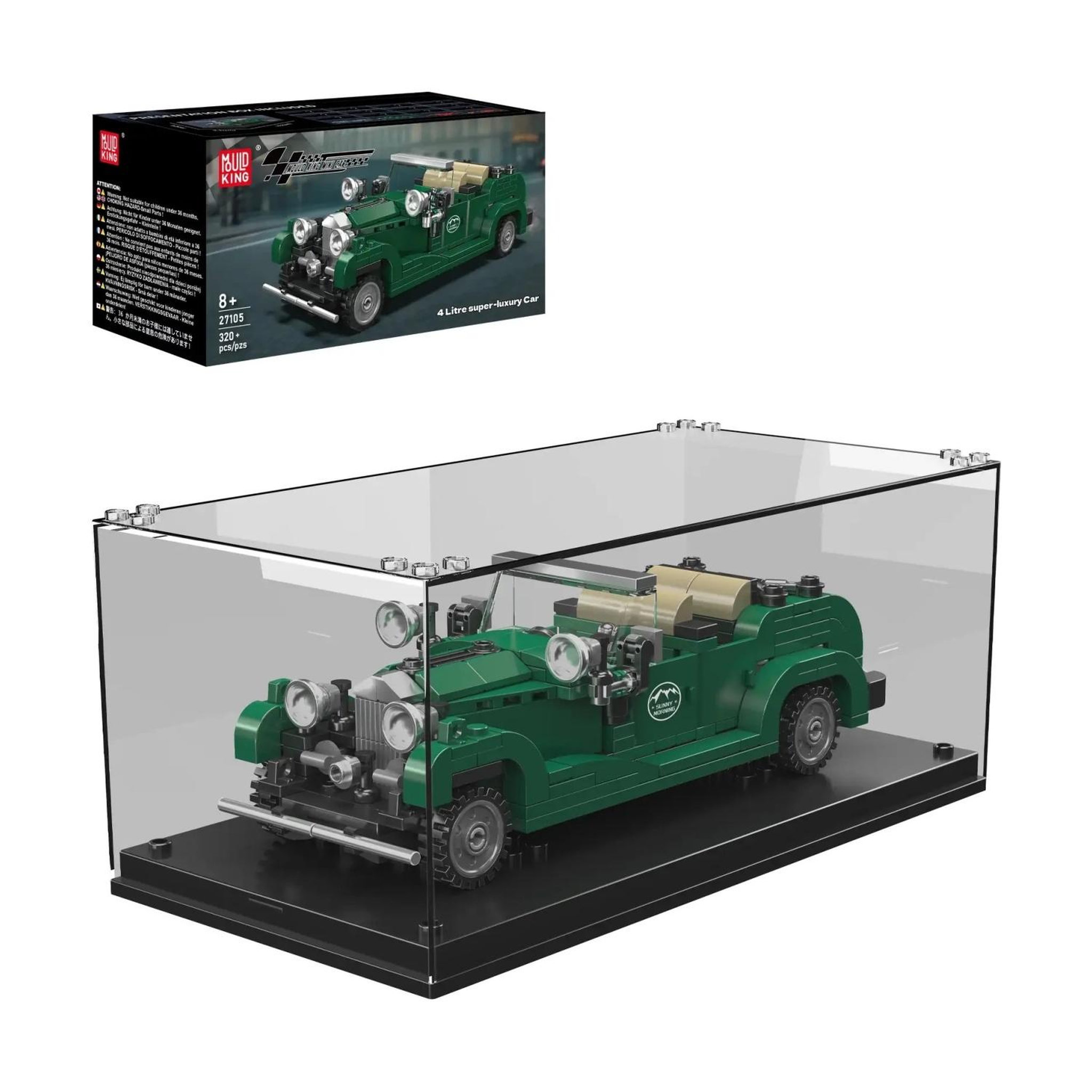 Voir la diapositive 2 : MOULD KING Voiture de luxe britannique 4,5 litres