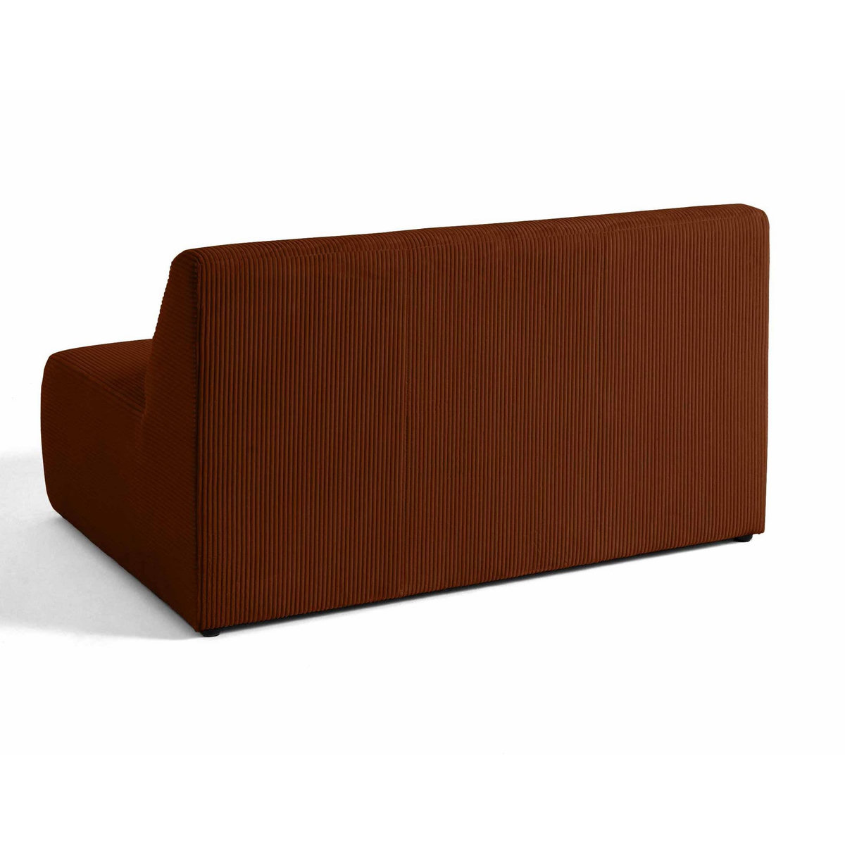 LISA DESIGN Onyx - canapé droit 2 places - en velours côtelé