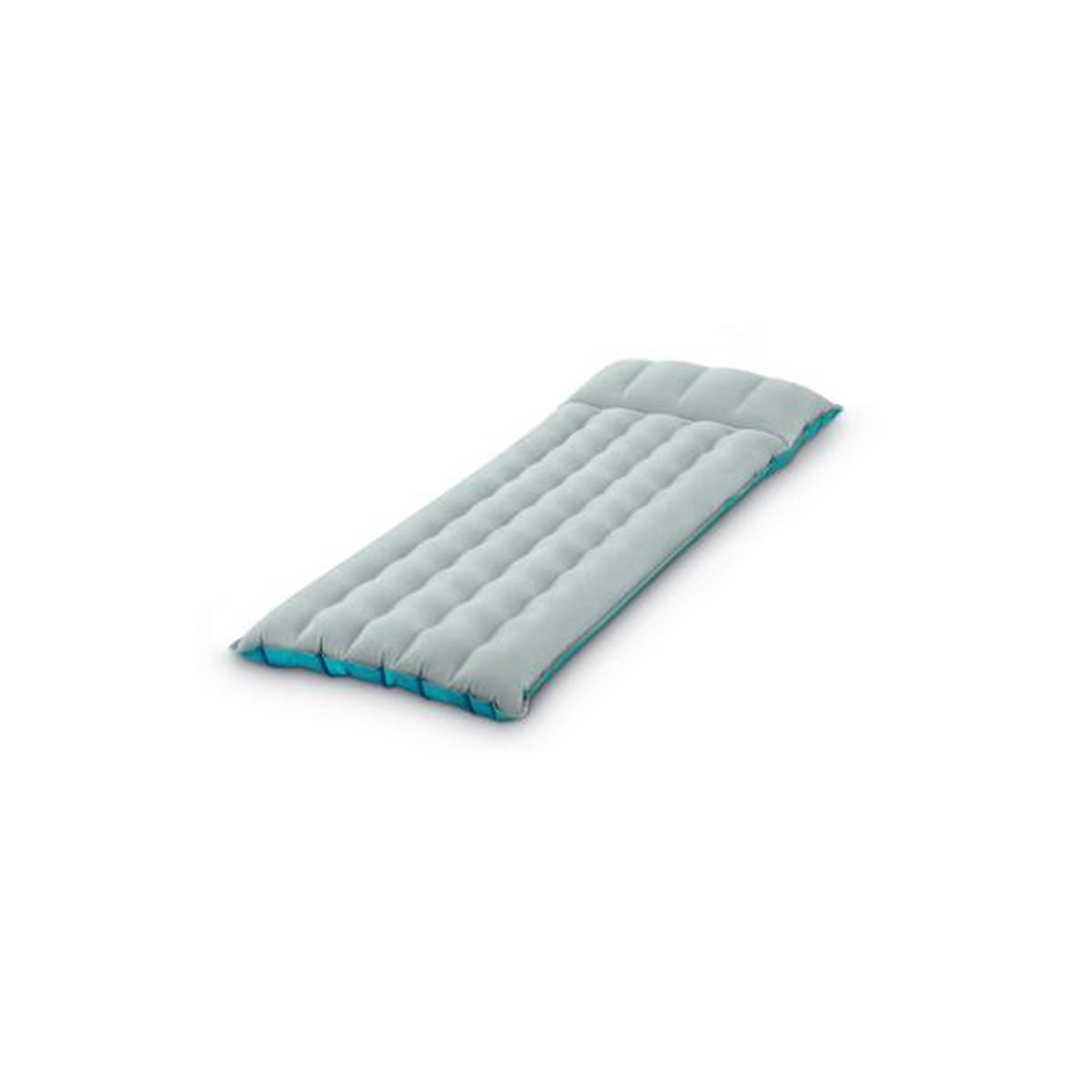 INTEX Matelas gonflable 1 place  camping  184cm bleu
