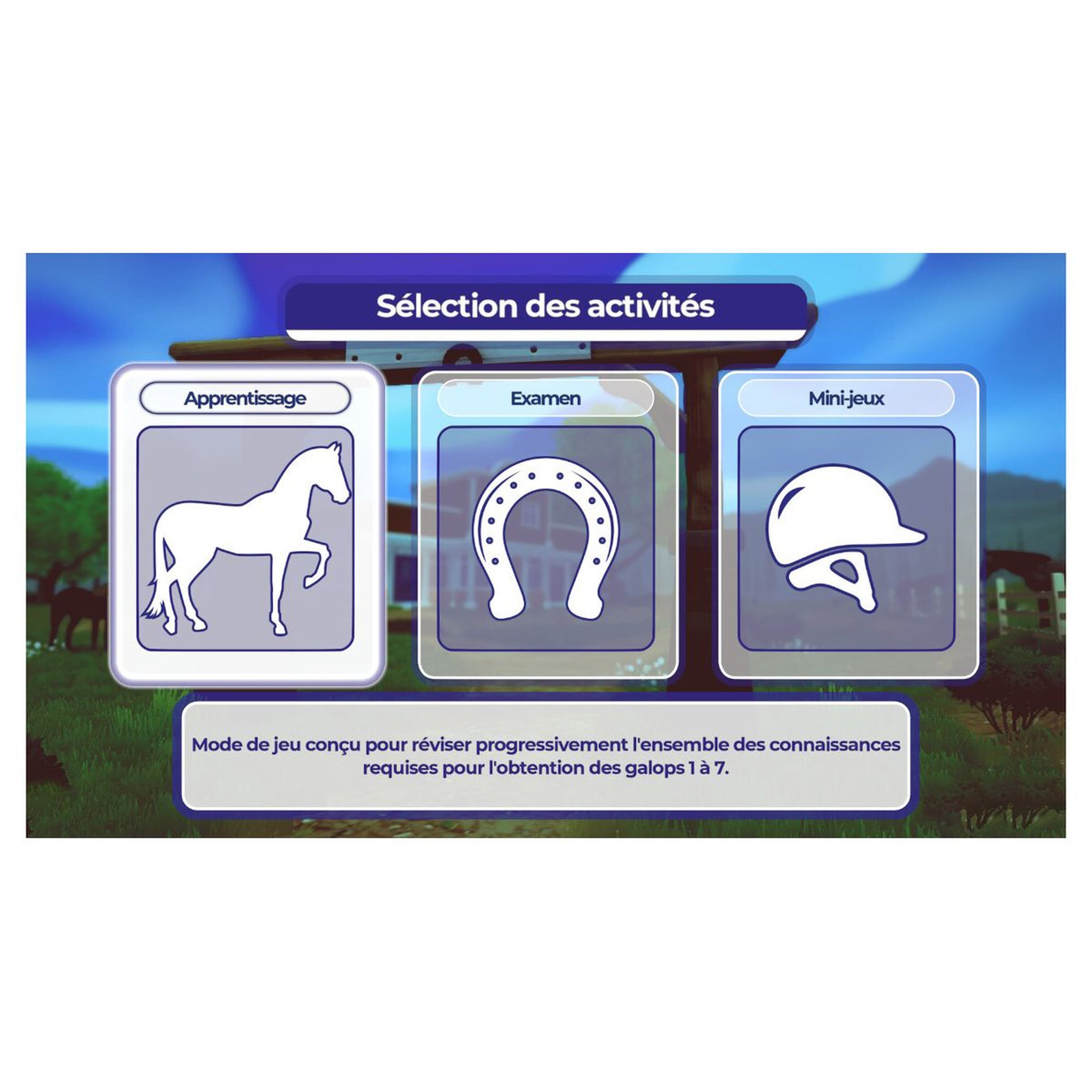 Voir la diapositive 2 : Galops 1 à 7 Nintendo Switch