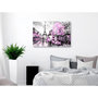 Voir la diapositive 2 : Paris Prix Tableau Imprimé  Colourful Rendez Vous Wide Pink