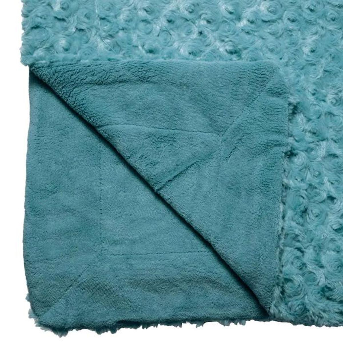 ATMOSPHERA Plaid Imitation Fourrure  Bouclée  120x160cm Orage