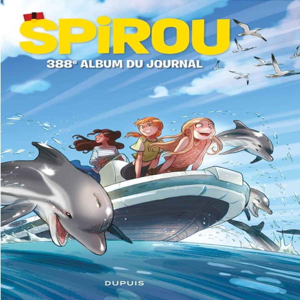 RECUEIL SPIROU N° 388, 1 MAI 2024 - 26 JUIN 2024 , Di Salvia Morgan
