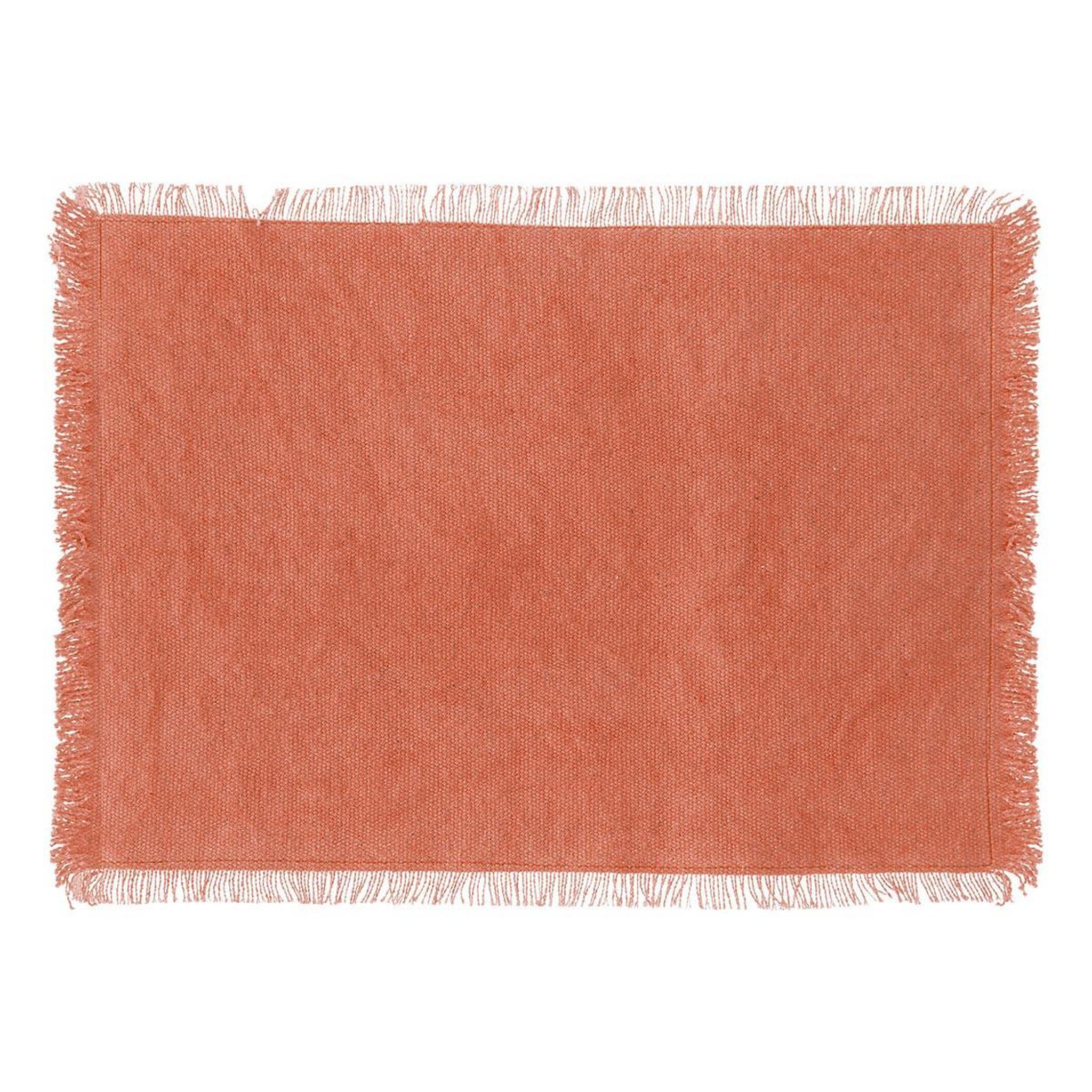 SECRET DE GOURMET Set de table déco  maha  30x45cm terracotta