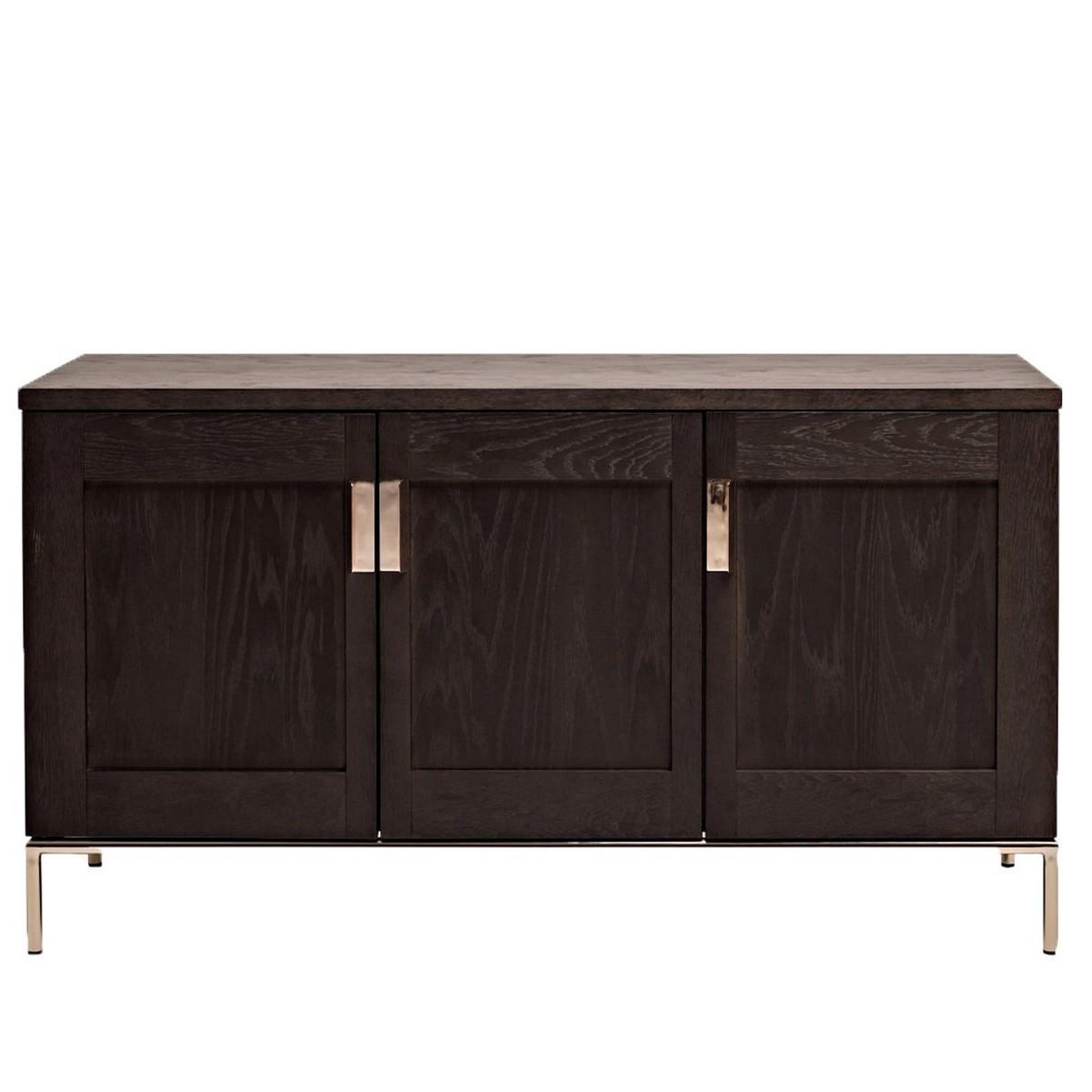 Paris Prix Buffet design 3 portes  pimlico  150cm charbon