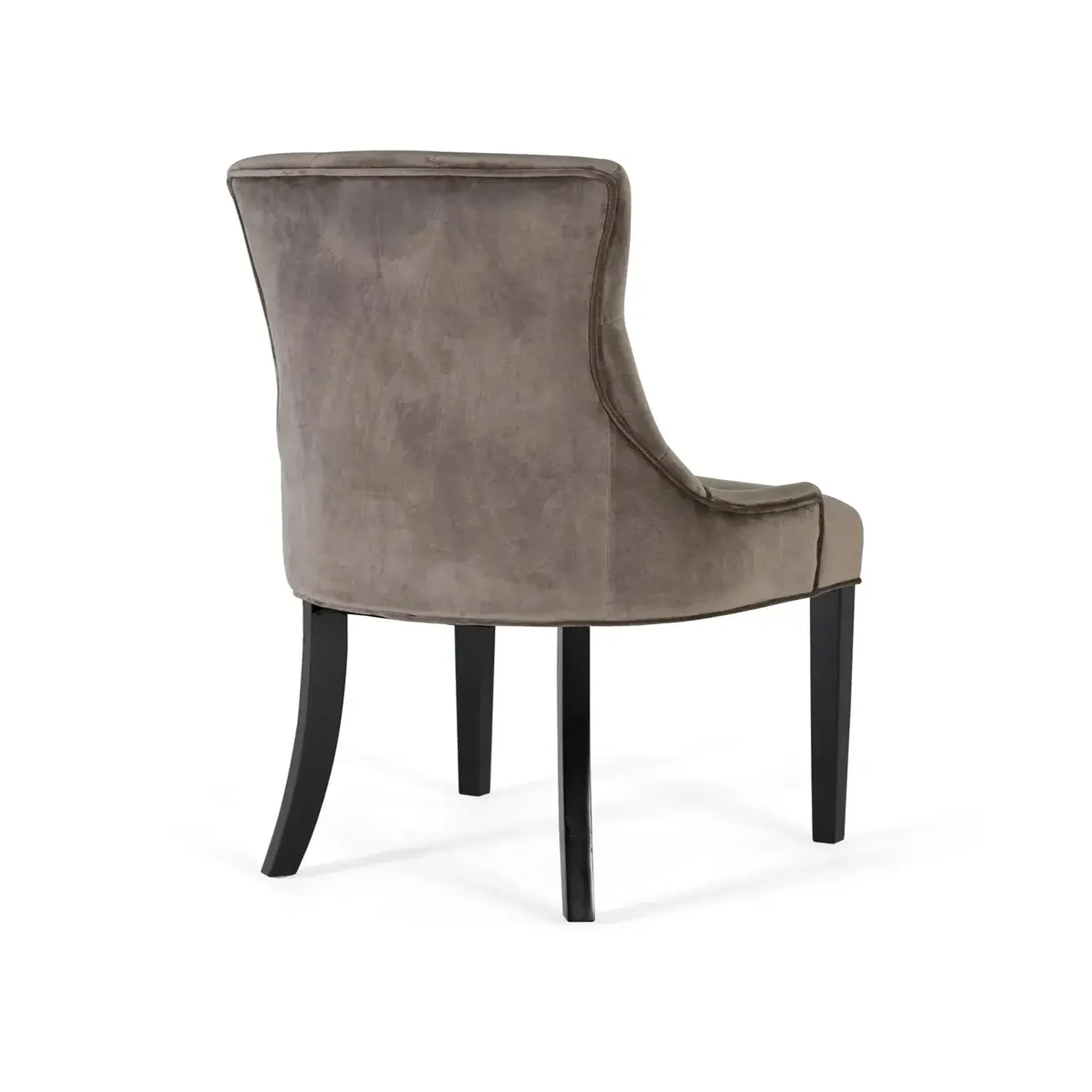 Voir la diapositive 4 : GINER Y COLOMER SL Lot de 2 chaises de velours 57 cm style moderne contemporain