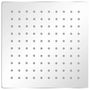 Voir la diapositive 2 : VIDAXL Tete de douche plongeante carree en acier inoxydable 20x20 cm