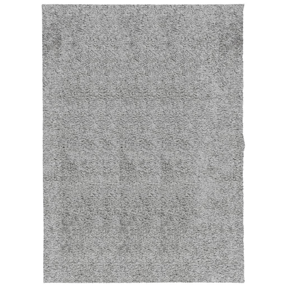 VIDAXL Tapis shaggy PAMPLONA poils longs moderne gris 140x200 cm