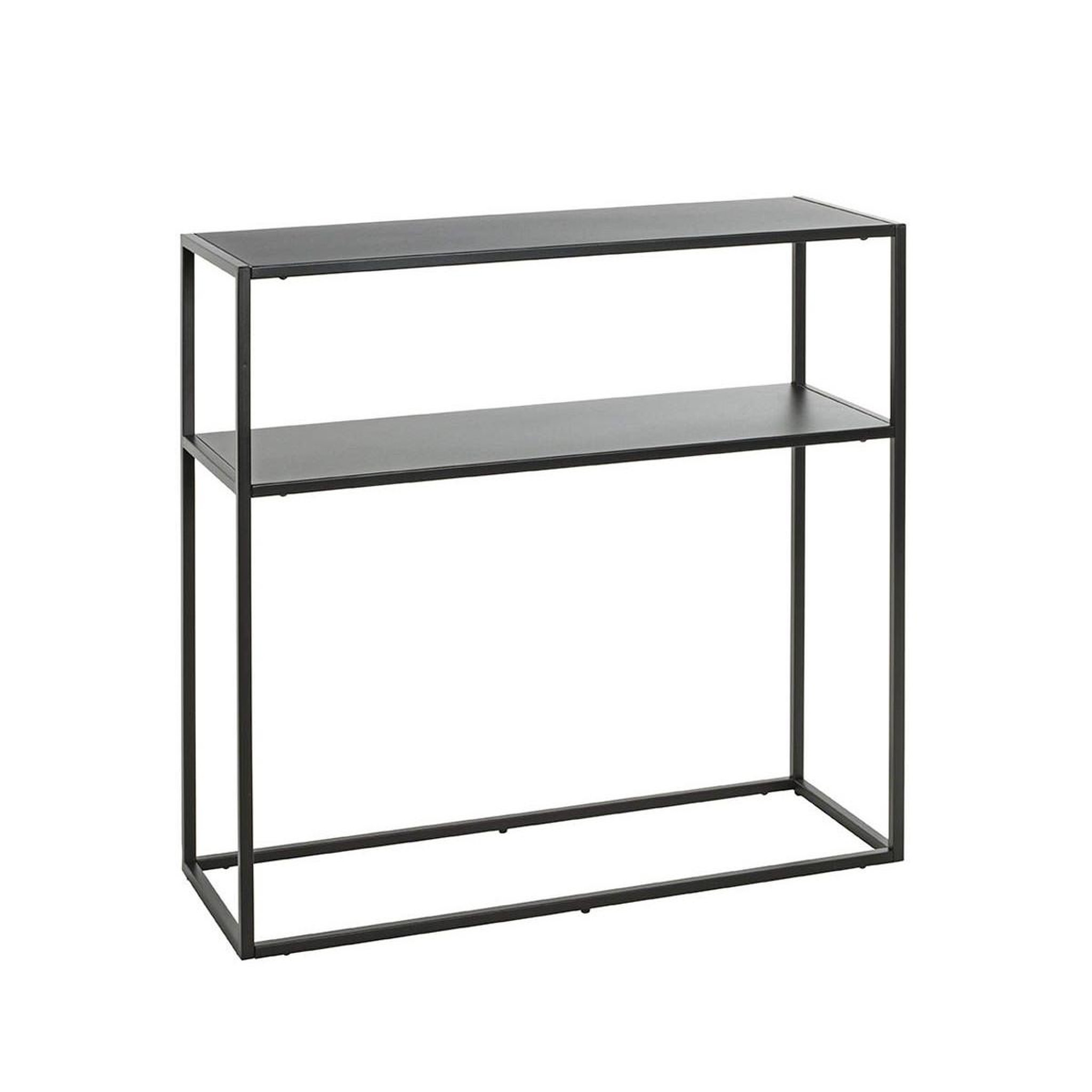 Paris Prix Console design en métal  soraya  80cm noir