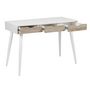 Voir la diapositive 5 : CONCEPT USINE Bureau scandinave avec tiroirs blanc SEVEY