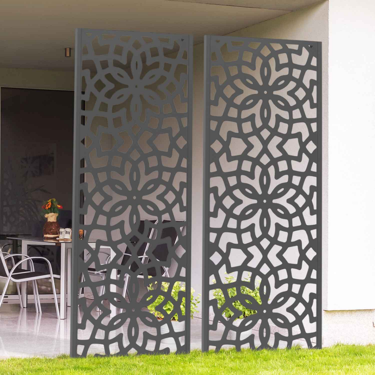 ID MARKET Panneau décoratif universel 150 x 50 CM GRANADA gris