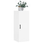 Voir la diapositive 4 : VIDAXL Armoire murale blanc 34,5x34x90 cm