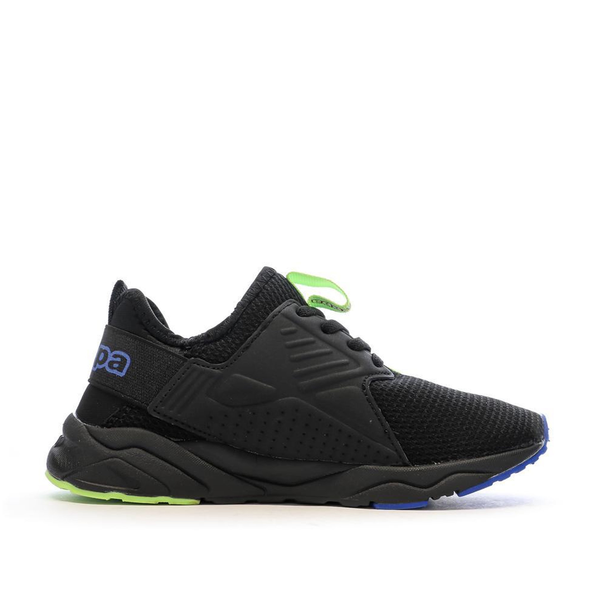 Voir la diapositive 2 : KAPPA Baskets es/Bleu/Vert Garçon Kappa San Puerto