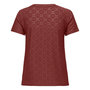 Voir la diapositive 2 : JACQUELINE DE YONG T-shirt Rouge Femme JDY Cathinka