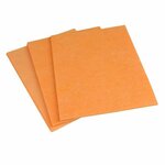 Paris Prix Lot de 3 Serpillières  Éponge  38x50cm Orange