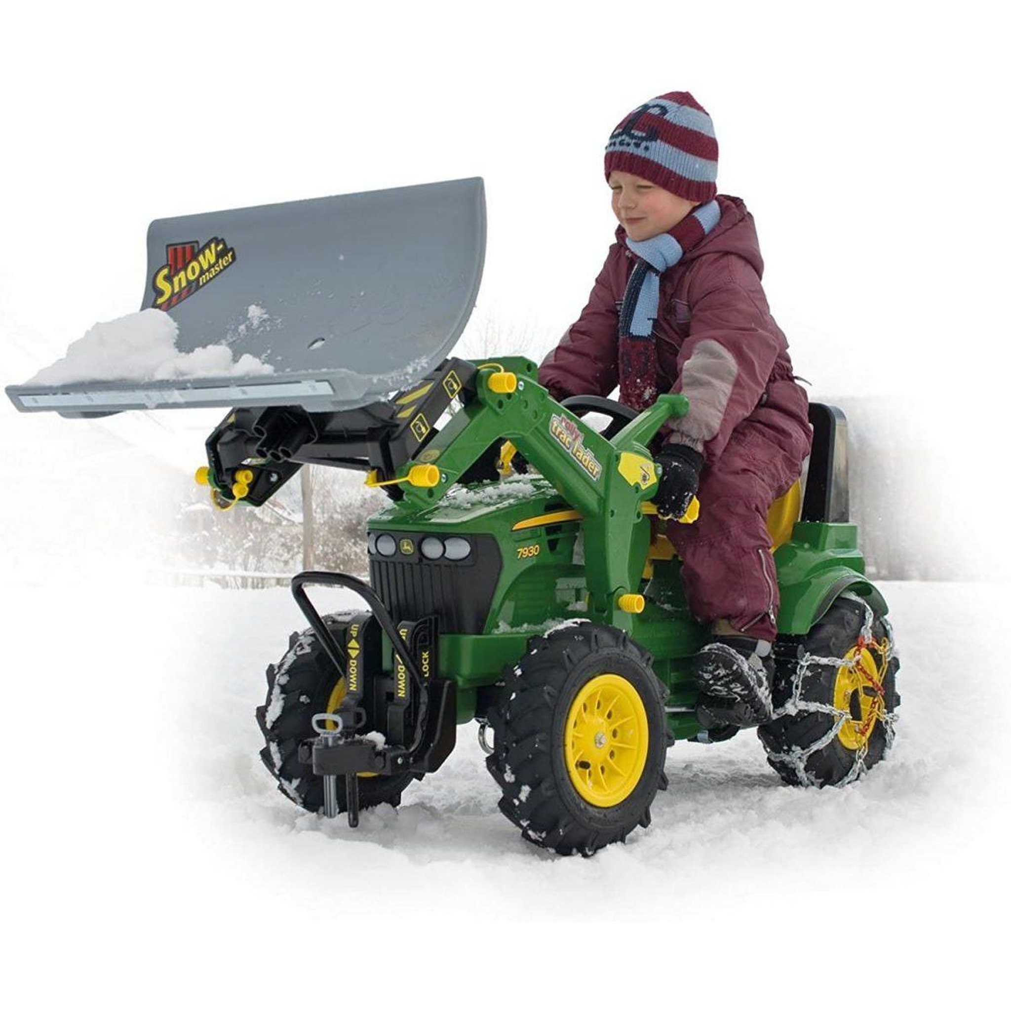 Voir la diapositive 2 : ROLLY TOYS Tracteur à pédales rolly farmtrac john deere 7930