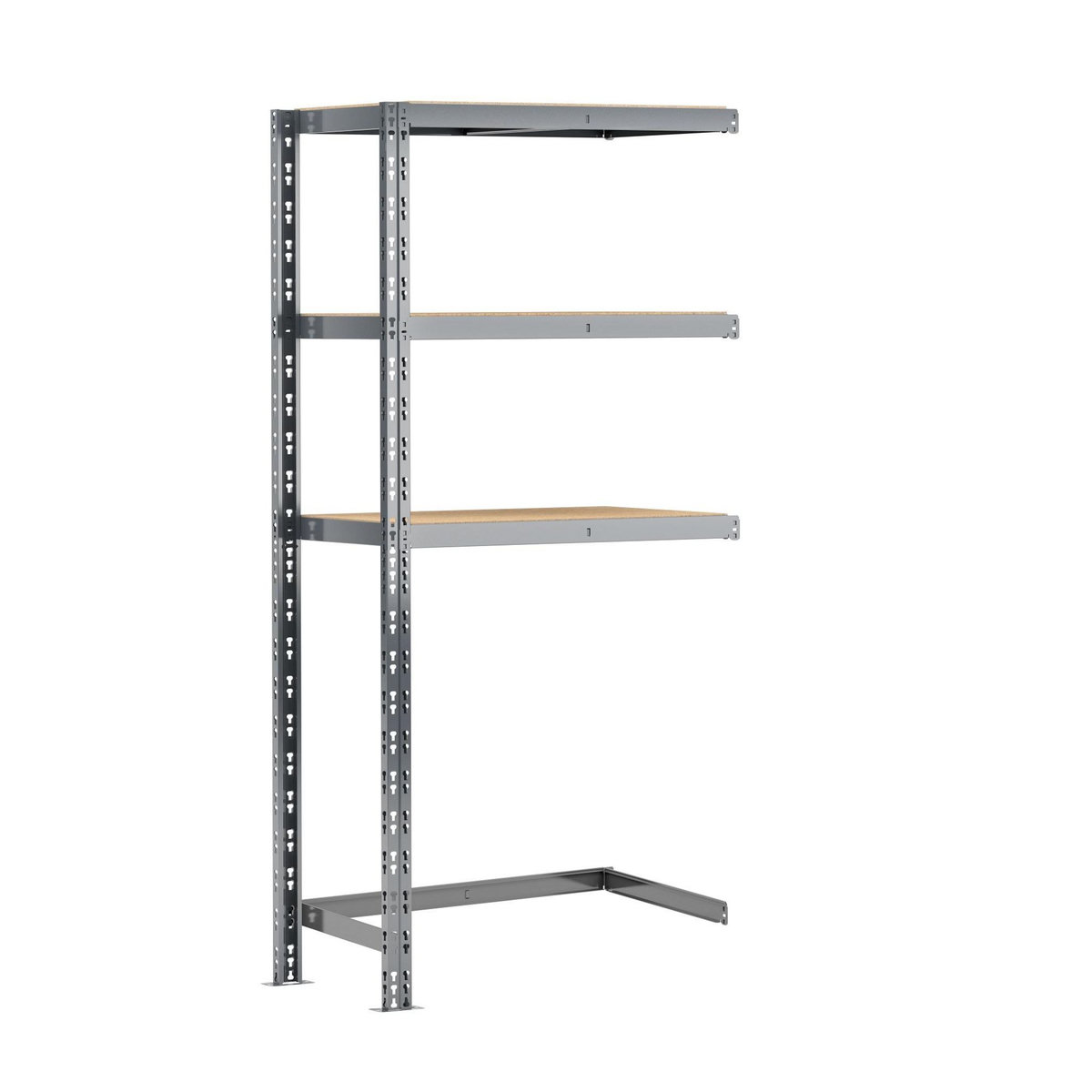 Extension étagère charge lourde MODULÖ STORAGE 3 plateaux - MODULE B