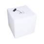Voir la diapositive 5 : SWEEEK Cube LED 40cm – Cube décoratif lumineux. 40x40cm. blanc chaud. commande à distance
