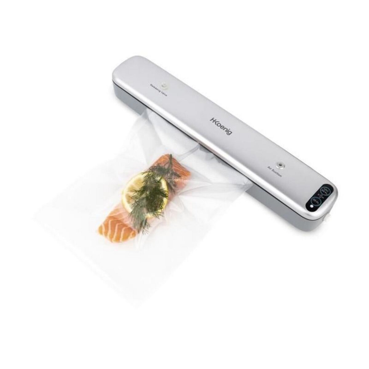HKOENIG Appareil de mise sous vide alimentaire - HKoeNIG - SSV32 - Conservation des aliments - Gris