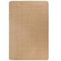 Voir la diapositive 1 : VIDAXL Tapis en jute avec support en latex 160x230 cm Naturel
