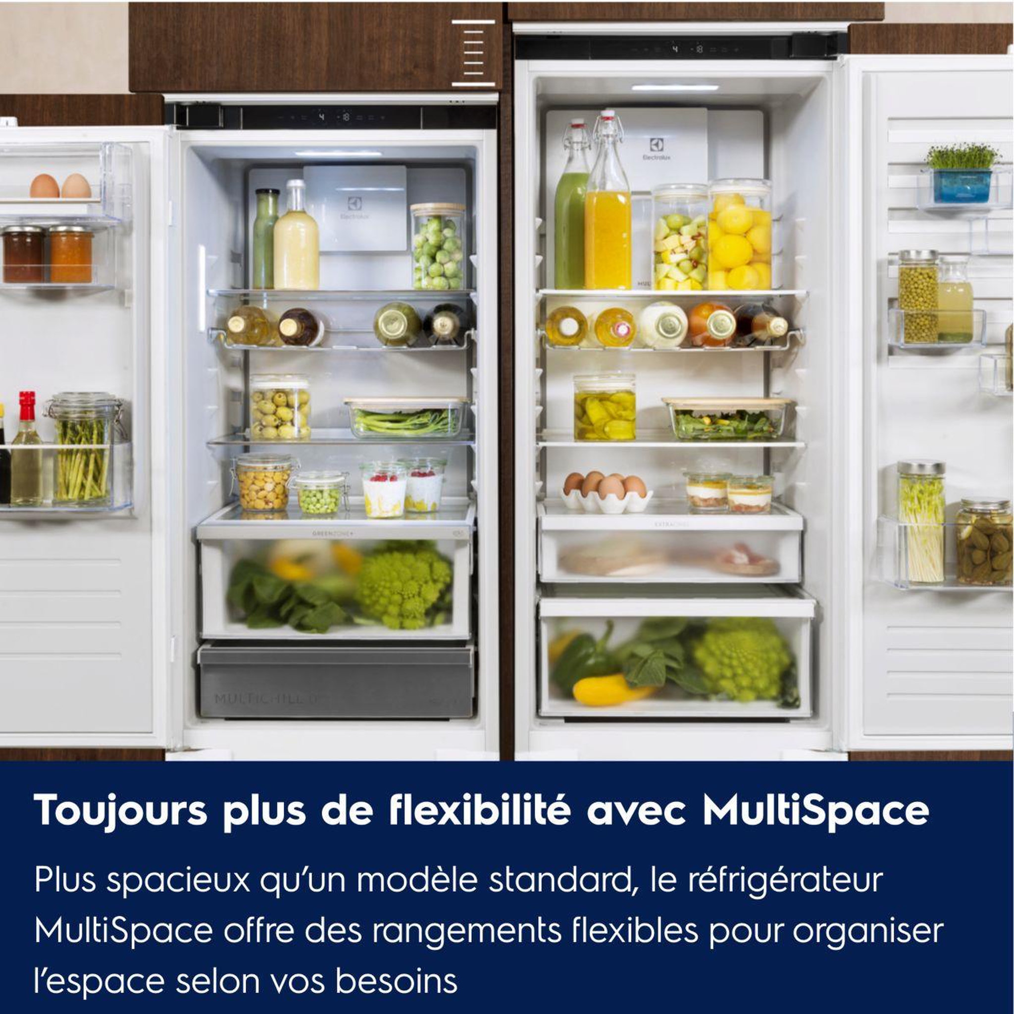 Voir la diapositive 2 : ELECTROLUX Réfrigérateur combiné ena7cd19s