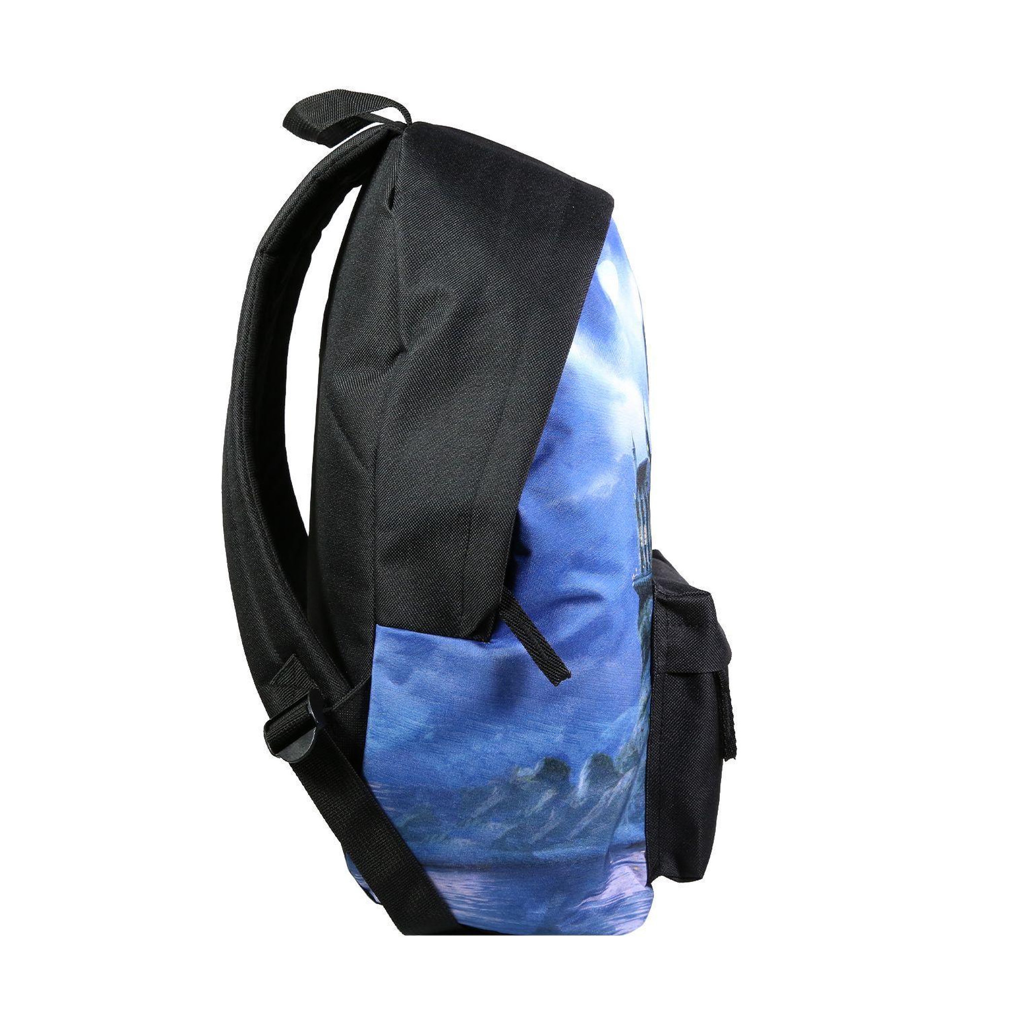 Voir la diapositive 3 : Bagtrotter BAGTROTTER Sac à dos 1 compartiment Harry Potter Noir Château