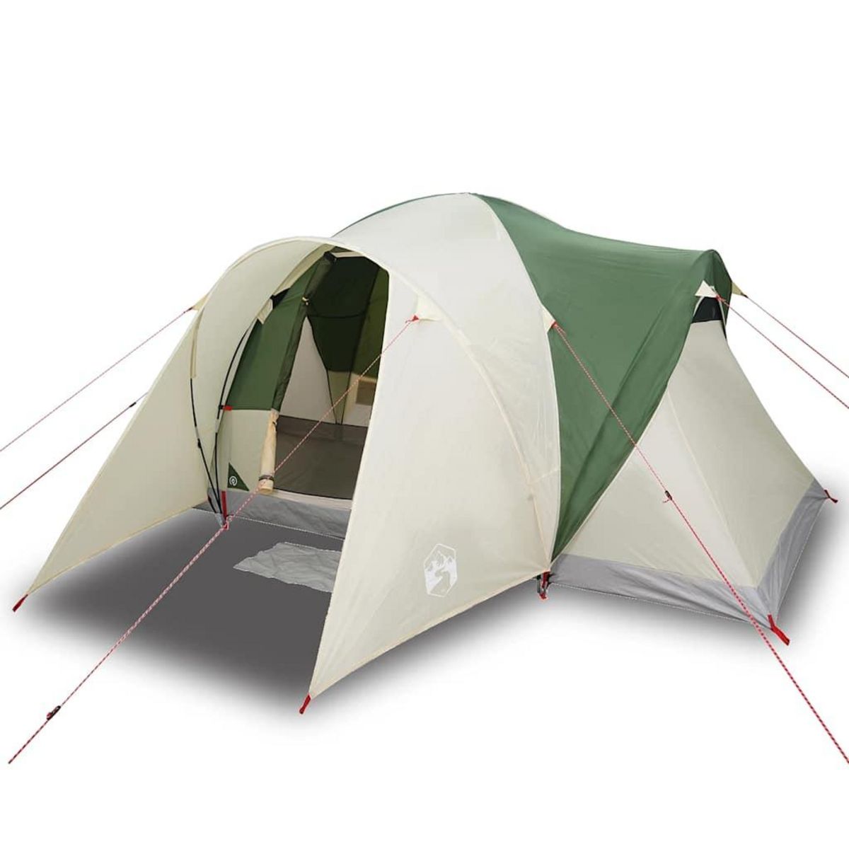 VIDAXL Tente familiale a dome 6 personnes vert impermeable